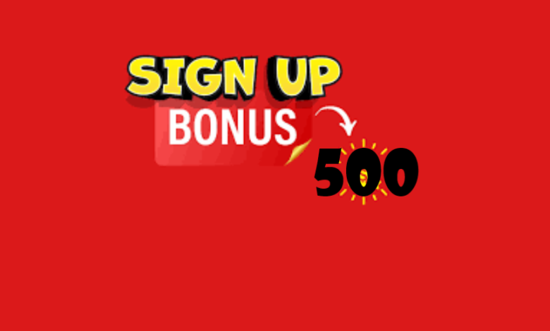 সাইন আপ বোনাস 500